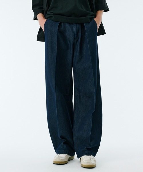 PUBLIC TOKYO ジーンズ DENIM エバークリースバレルデニムパンツ