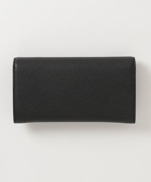 LAUREN RALPH 財布 ペブルド ラージ Cameryn フラップ