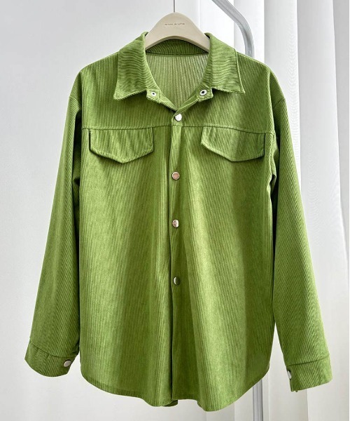 ブラウス シャツ 「着るたびに好きになる、やわらかコーデュロイ