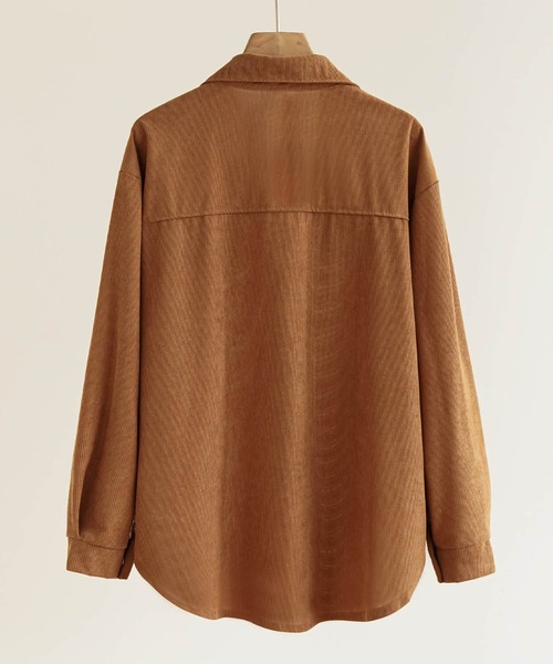 ブラウス シャツ 「着るたびに好きになる、やわらかコーデュロイ