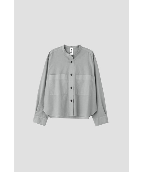 MHL. ブラウス シャツ COTTON RAMIE POPLIN レディース