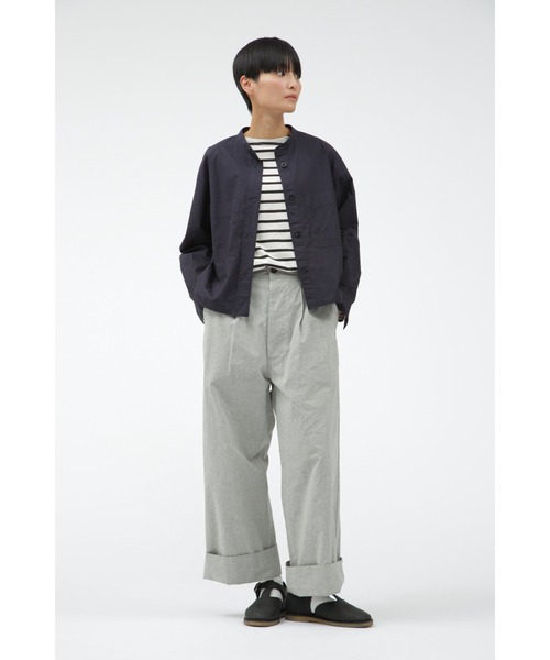 ブラウス シャツ COTTON RAMIE POPLIN レディース MHL. ブラウス シャツ COTTON RAMIE POPLIN レディース