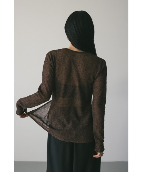 STYLEMIXER ニット セーター 2WAYリボンサマーニット レディース