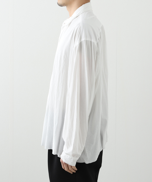 【KANEMASA PHIL.】長袖シャツ　ライム　Lサイズ KANEMASA PHIL. 7th Delivery ONLINE UPDATE : JIMS STORE