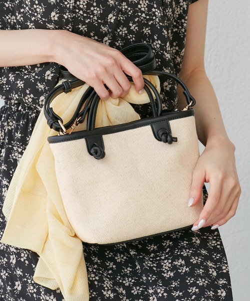 ROPE☆トートバッグ☆美品 ROPE'｜【A4対応】チュールメッシュダブルハンドルトートバッグ