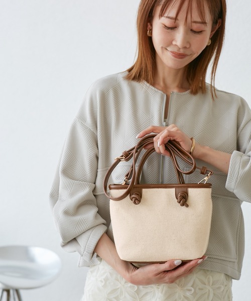 ROPE' PICNIC（ロペ ピクニック） トートバッグ ノットハンドル