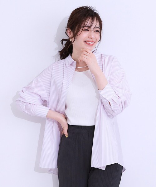 SHOO・LA・RUE(シューラルー) ブラウス シャツ 「ひんやり/UV/吸水速 SHOO・LA・RUE(シューラルー) ブラウス シャツ 「ひんやり/UV/吸水速
