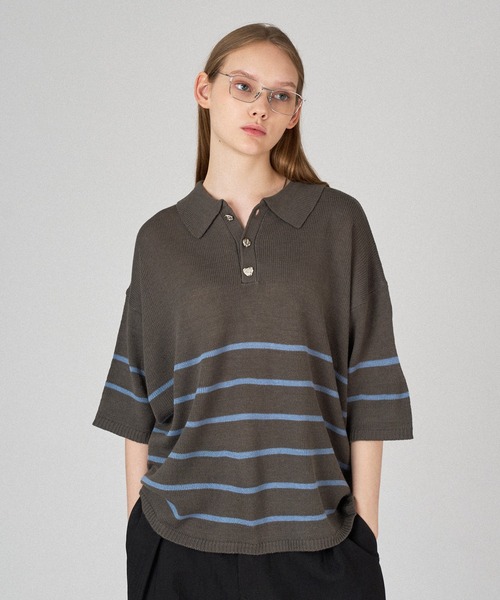ポロシャツ ポロ Block Polo Shirt SS | WOMEN レディース ポロシャツ ポロ Block Polo Shirt SS | WOMEN レディース