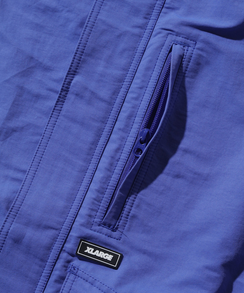 Xlarge ジップジャケット RIPSTOP HALF ZIP JACKET（ブルゾン）｜XLARGE（エクストラ