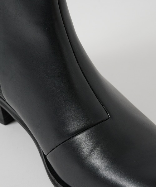 STUDIOUS ブーツ SQUARE TOE CHELSEA BOOTS メンズ : ZOZOTOWN