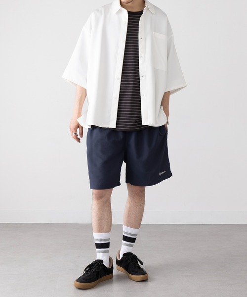 Barbour] [バブアー] STAPLE LOGO 5 SWIM SHORTS MSW0064 スイム