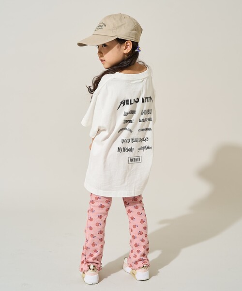 tシャツ SANRIO/サンリオ 「サイズ展開追加」サンリオキャラクターズ レインボーロックＴシャツ レディース FREAK'S STORE tシャツ SANRIO/サンリオ 「サイズ展開追加