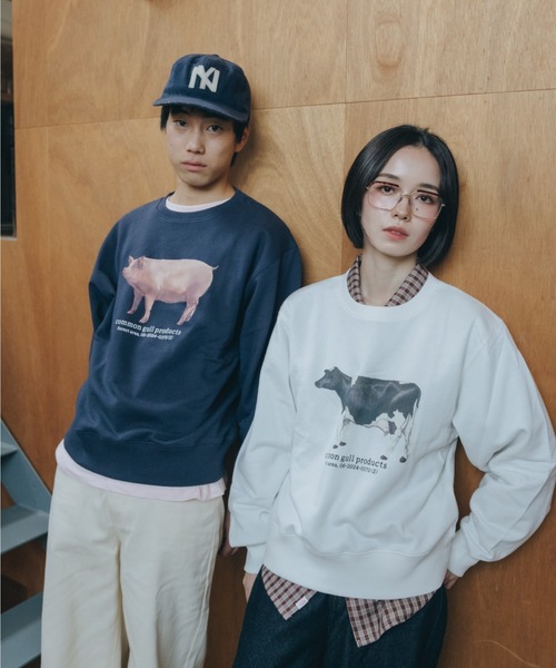 common gull products. 「common products.」 スウェット
