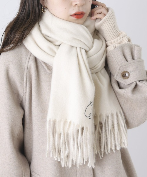 「Chico」 ストール FREE アイボリー レディース_画像2