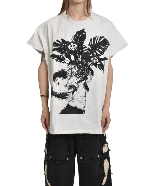 タンクトップ ノースリーブ GROW OP TANK TOP レディース