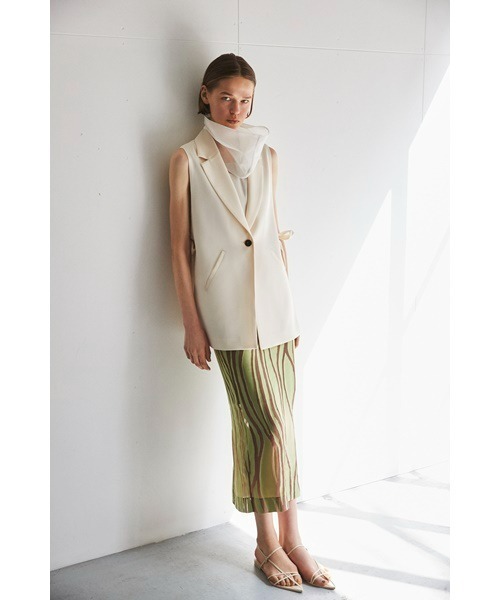 「FRAY I.D」 ノースリーブトップス ONE SIZE ベージュ レディース FRAY I.D 「FRAY I.D」 ノースリーブブラウス ONE SIZE ベージュ