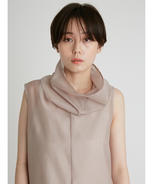 「FRAY I.D」 ノースリーブトップス ONE SIZE ベージュ レディース FRAY I.D 「FRAY I.D」 ノースリーブブラウス ONE SIZE ベージュ