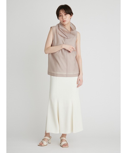 「FRAY I.D」 ノースリーブトップス ONE SIZE ベージュ レディース FRAY I.D 「FRAY I.D」 ノースリーブブラウス ONE SIZE ベージュ