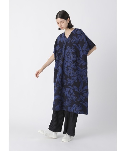 Plantation（プランテーション） 半袖ワンピース M size グリーン
