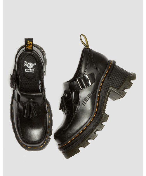 Dr. Martens ブラック Tストラップシューズ UK3 Dr.Martens 「Dr. Martens」 シューズ UK3 ブラック レディース
