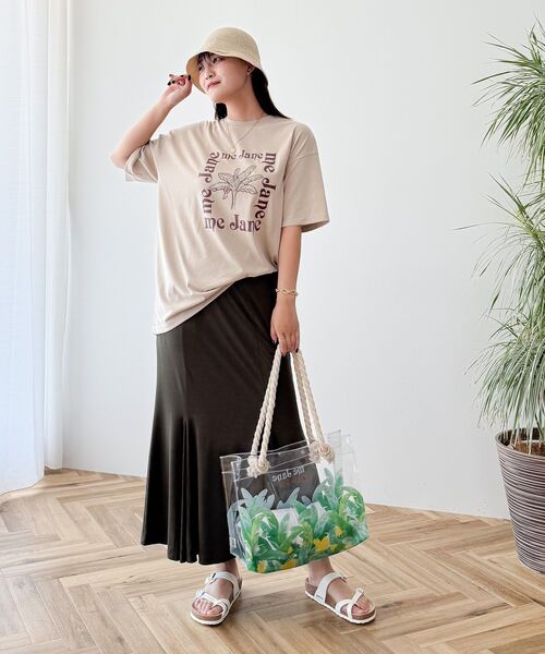 FUN tシャツ 半袖 me Jane/プリントBIGTシャツ レディース : ZOZOTOWN