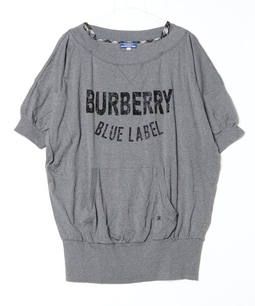 BURBERRY BLUE LABEL 半袖　ワンピース BURBERRY BLUE LABEL 「BURBERRY LABEL」 半袖ワンピース 38