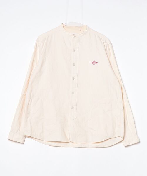 DANTON ホワイト 長袖シャツ サイズ40 Danton 「DANTON」 長袖シャツ 40 ホワイト レディース