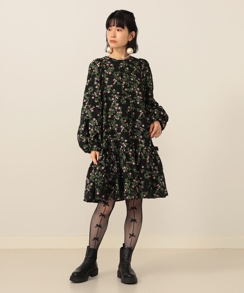 CAROLINA GLASER（カロリナ グレイサー） ワンピース フラワージャ