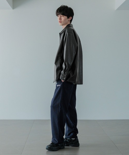 LOWRYS FARM 革ジャン ライダース 「LFM(U)」フェイクレザー