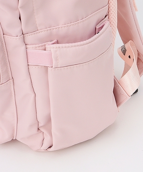 mezzo piano リュック 約21L ハートポーチつきロゴリボン