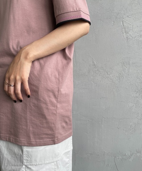 「FRED PERRY」 半袖Tシャツ X-LARGE ホワイト レディース