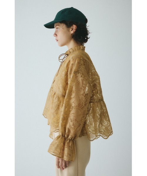 HeRIN.CYE ブラウス シャツ Lace blouse レースブラウス レディース