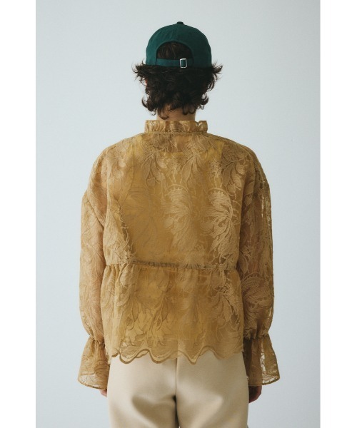 HeRIN.CYE ブラウス シャツ Lace blouse レースブラウス レディース