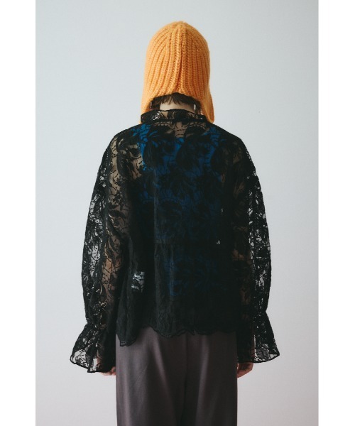 新品タグ付✨HeRIN.CYE ヘリンドットサイ レース ブラウス ジャケット HeRIN.CYE ブラウス シャツ Lace blouse レースブラウス レディース