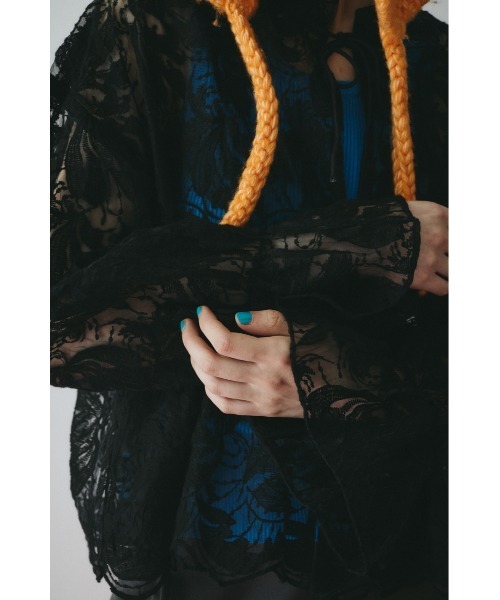 HeRIN.CYE ブラウス シャツ Lace blouse レースブラウス レディース