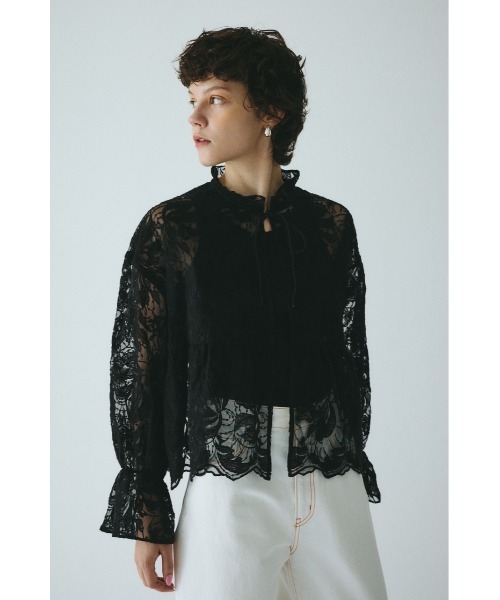 HeRIN.CYE ブラウス シャツ Lace blouse レースブラウス レディース