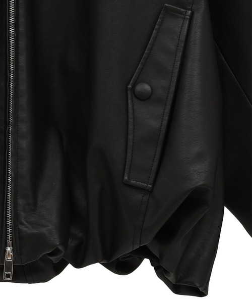 CLANE（クラネ） ブルゾン アウター 「CLANE/クラネ」FAKE LEATHER