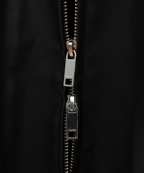 CLANE（クラネ） ブルゾン アウター 「CLANE/クラネ」FAKE LEATHER