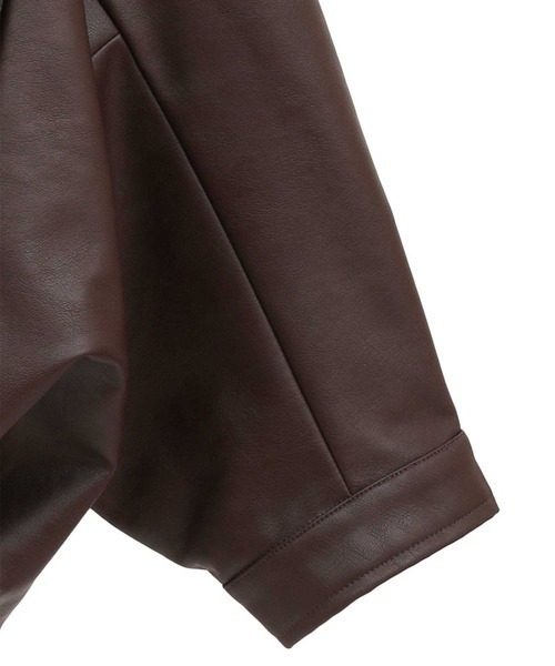 CLANE（クラネ） ブルゾン アウター 「CLANE/クラネ」FAKE LEATHER