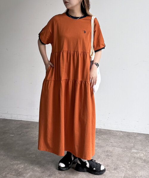 マザーハウス 半袖 ワンピース Mサイズ マザーハウス 半袖 ワンピース Mサイズ マザーハウス｜MOTHERHOUSE