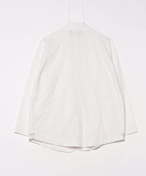 「SMILE ORCHID」 ライダースジャケット M ホワイト レディース_画像2