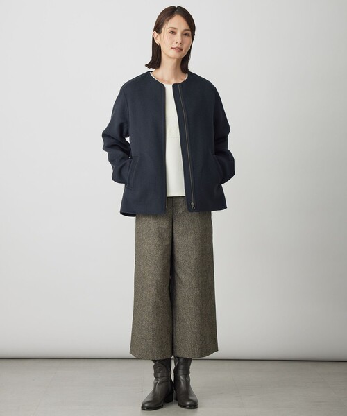 パンツ ラメツイード クロップド レディース : ZOZOTOWN Yahoo!店