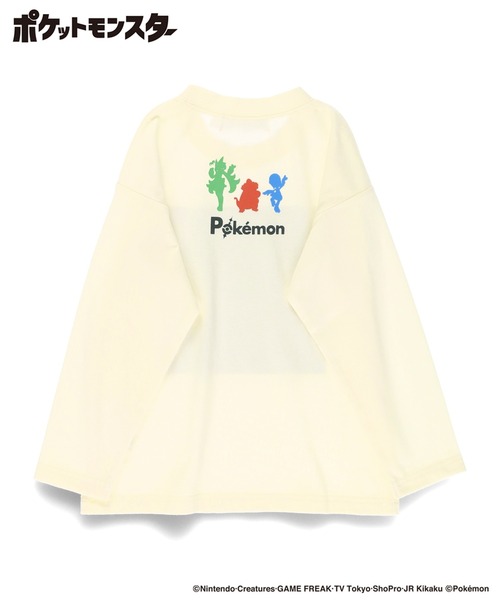 branshes（ブランシェス） tシャツ 「ポケモン」ロンT 長袖Tシャツ