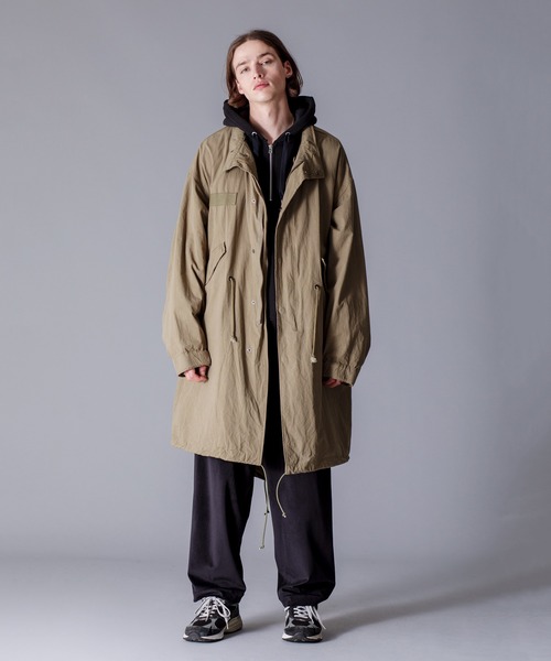 「VICTIM」 コート MEDIUM オリーブ メンズ_画像4