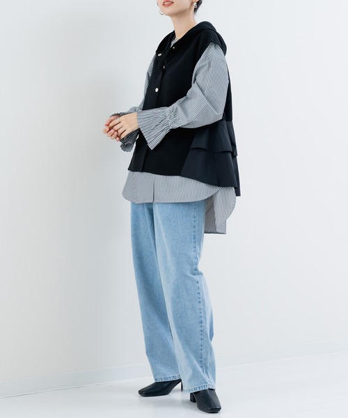 ANNA LUNA（アンナルナ） ベスト ジレ ふんわり ペプラム が 可愛い