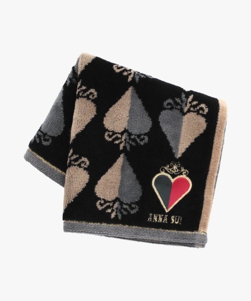 ANNA SUI（アナスイ） ハンカチ ハート柄タオルハンカチ レディース