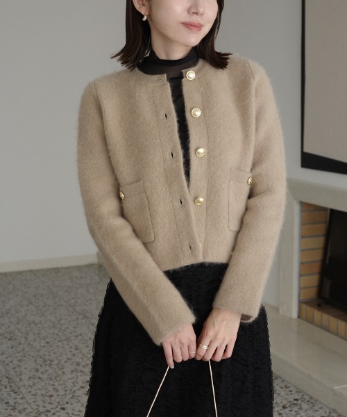 anuans（アニュアンス） ジャケット ノーカラージャケット 「ZOZO限定