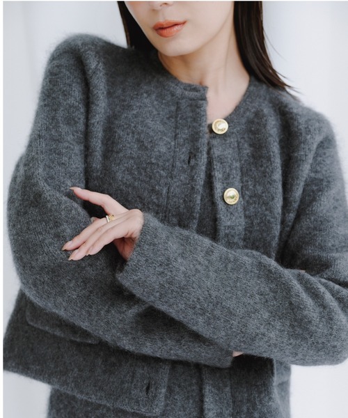 anuans ジャケット ノーカラージャケット 「ZOZO限定カラー