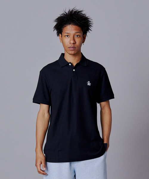 「penguin BY MUNSINGWEAR」 半袖ポロシャツ L イエロー メンズ_画像3