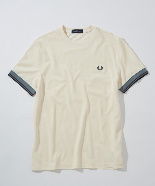 tシャツ 「FRED PERRY」TWIN TIPPED CUFF T-SHIRT M2396 レディース メンズの画像